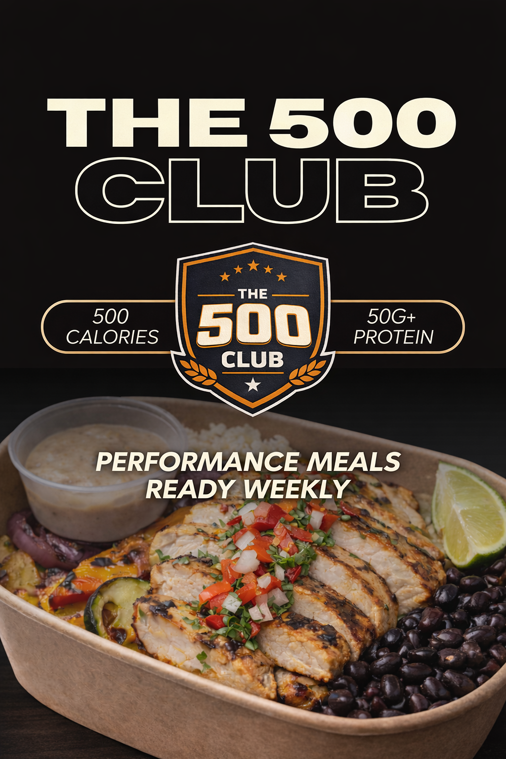 The 500 Club — Performance Meals Ready Weekly